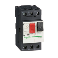 Schneider,  Motor circuit breaker, TeSys GV2, 3P, 0.63-1 A, thermal magnetic, screw clamp terminals