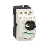 Schneider,  Motor circuit breaker, TeSys GV2, 3P, 6-10 A, thermal magnetic, screw clamp terminals