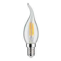 Lumilyte, LED Bulb - Filament Candle , 4W, White, 2700K