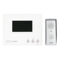 Legrand, Complete ONE FAMILY colour 4.3" video door entry kit - 4-wires - hands-free
