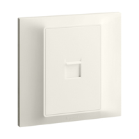 Belanko S 1 gang Euro face plate single keystone adaptor - Ivory | 617817 | 3414971689039 | LEGRAND