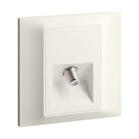 Belanko S single TV socket, F type - Ivory | 617826 | 3414971689275 | LEGRAND