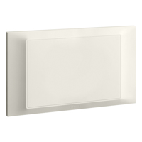 Belanko S 2 gang blanking plate - Ivory | 617839 | 3414971689572 | LEGRAND