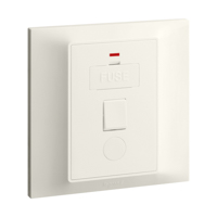 Belanko S switched Fused Connection Unit + neon + cord outlet - Ivory | 617882 | 3414971971325 | LEGRAND