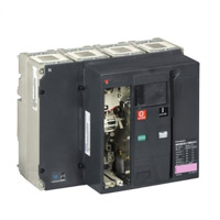 Schneider, MCCB,NS1600N 4P FIXED BRKR W/O TRIP UNIT