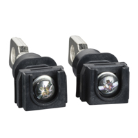 Schneider,  short rear connections, Compact NSX, EasyPact CVS, 630 A, set of 2 parts