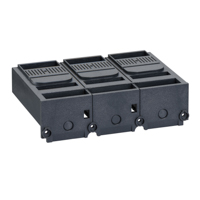 Schneider,  short terminal shield, Compact NSX, EasyPact CVS, 3 poles, pitch 45 mm
