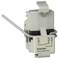 Schneider,  alarm switch AL, EasyPact EZC 100, EasyPact CVS 100BS, 1 common point changeover contact