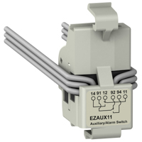 Schneider,  auxiliary and alarm switch AL AX, EasyPact EZC 100, EasyPact CVS 100BS, 2 common point changeover contacts