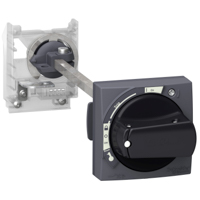 Schneider,  Extended rotary handle kit, TeSys GV2, IP54, black handle, with trip indication, for GV2L-GV2P