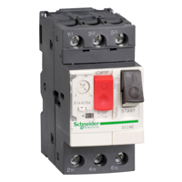 Schneider,  Motor circuit breaker, TeSys GV2, 3P, 1-1.6 A, thermal magnetic, screw clamp terminals