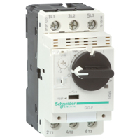 Schneider,  Motor circuit breaker, TeSys GV2, 3P, 0.25-0.4 A, thermal magnetic, screw clamp terminals