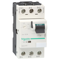 Schneider,  Motor circuit breaker, TeSys GV2, 3P, 6-10 A, thermal magnetic, screw clamp terminals