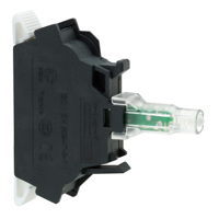 Schneider, white light block for head Ø22 integral LED 230...240V spring clamp terminals