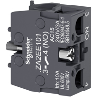 Schneider,  single contact block for head Ø22 - 1 NO