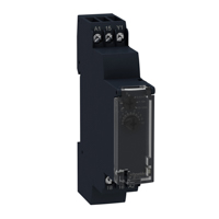 Schneider, Modular timing relay, 8 A, 1 CO, 1 s..100 h, on delay, 24...240 V AC