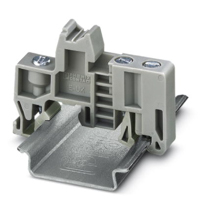Phoenix Contact, End clamp - E/UK - material: PA, color: gray, Mounting on a DIN rail NS 32 or NS 35