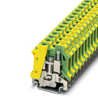 Phoenix Contact, Ground modular terminal block - USLKG 10 N