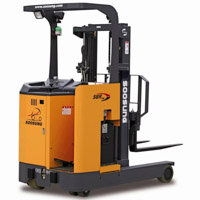 Soosung Electric Forklifts, Model SBR-18, Stand up type, Reach Function