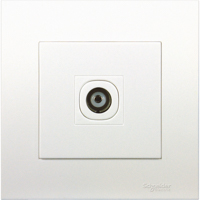 Schneider,  1GANG TV CO-AXIAL OUTLET
