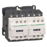 Schneider, TeSys D reversing contactor - 3P(3 NO) - AC-3 -  440 V 9 A - 230 V AC coil