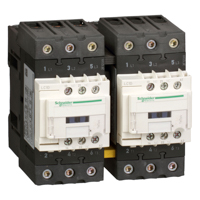 Schneider, TeSys D reversing contactor - 3P(3 NO) - AC-3 -  440 V 40 A - 110 V AC coil