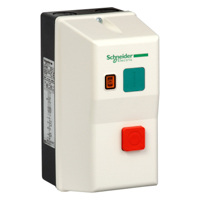 Schneider, TeSys LE - enclosed DOL starter - 2.6...3.7 A - 415 V AC coil