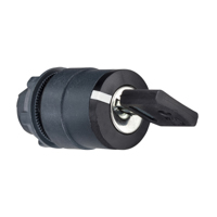Schneider,  selector switch head Ø22 2-position spring return Ronis 455