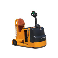 Soosung Electric Tow Tractor, Model SCT-2000, Boarding Type