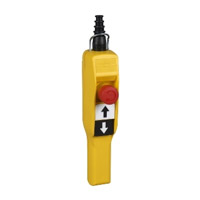 Schneider,  pendant station XAC-A pistol grip - 2 push buttons 1 Emergency stop