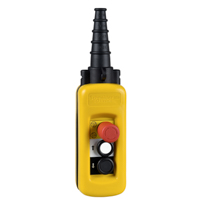 Schneider,  pendant control station XAC-A - 2 pushbuttons 1 Emergency stop