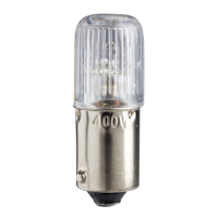 Schneider, clear neon bulb for signalling - BA 9s - 230 V / 2.6 W