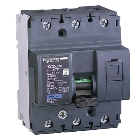 Schneider, MCB, NG125LMA 3P 63A MA-CURVE