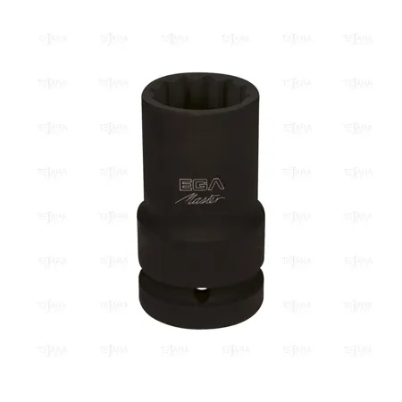 IMPACT SOCKET WRENCH 1"- 29 MM LONG SERIE (12 EDGES) - EGA Master