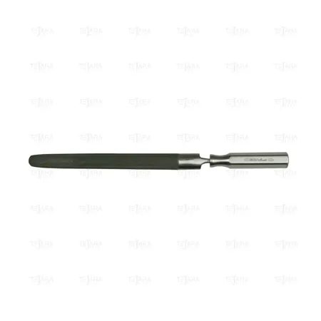 HALF ROUND FILE 10" (MEDIUM) INOX WITH INOX HANDLE - EGA Master