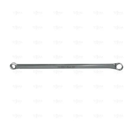 SLIM DOUBLE RING WRENCH 1/4" - 5/16" 15º BENT AEROSPATIAL CHROME PLATING - EGA Master