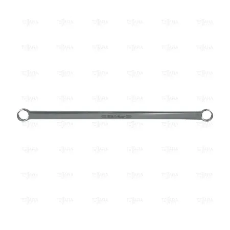 SLIM FLAT DOUBLE RING WRENCH 1/4"-5/16" AEROSPATIAL CHROME PLATING - EGA Master