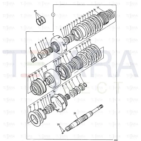 JCB Part No.# 445/03206, COUNTER PLATE - JCB Spare Parts