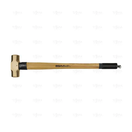 SLEDGE HAMMER 3 KG HICKORY HANDLE NON SPARKING BRASS ANTIDROP ACO - EGA Master