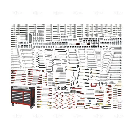 UNIVERSAL SET 606 PCS (MM) WITHOUT ROLLER CABINET - EGA Master