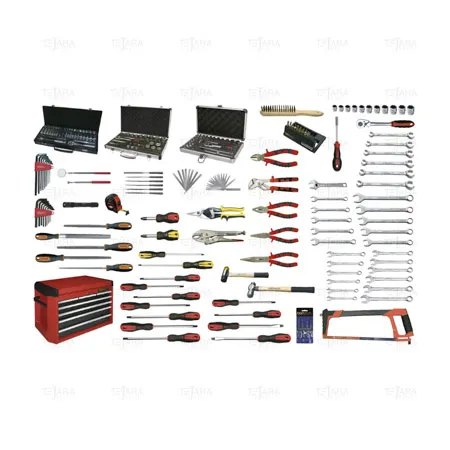 SET OF BUILDING MAINTENANCE 227 PCS. WITH ROLLER CABINET - EGA Master