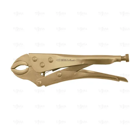 GRIP PLIER 225 MM CURVED NON SPARKING Cu-Be - EGA Master