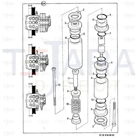 JCB Part No.# 25/974607, O RING - JCB Spare Parts