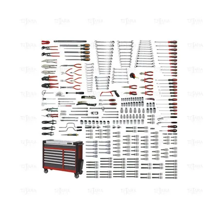 AUTOMATIVE SET 363 PCS WITHOUT ROLLER CABINET - EGA Master