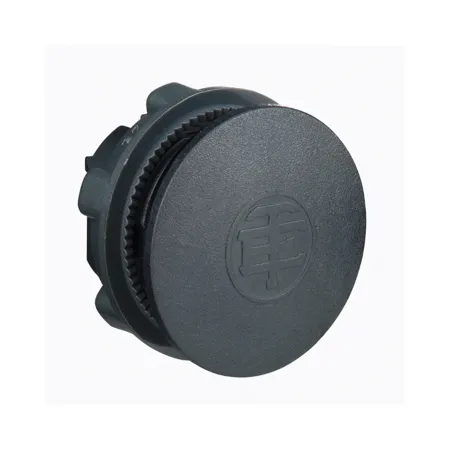 Schneider,  black round blanking plug for Ø22 hole