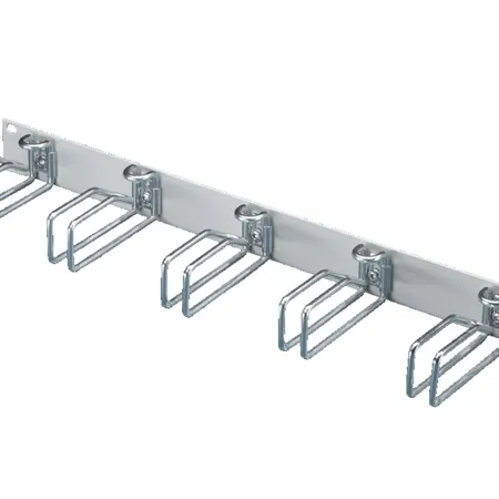 Rittal, DK Cable Management Panel, 2 U, With Cable Routing Bars