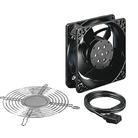 Rittal, DK Fan Expansion Kit, Whd: 119X119X38 Mm, 230 V, 1 ~, 50/60 HZ