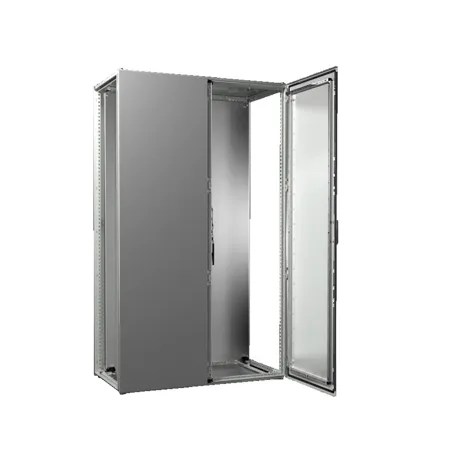 Rittal, VX Baying Enclosure System, Whd: 1200X2000X600 Mm, Two Doors