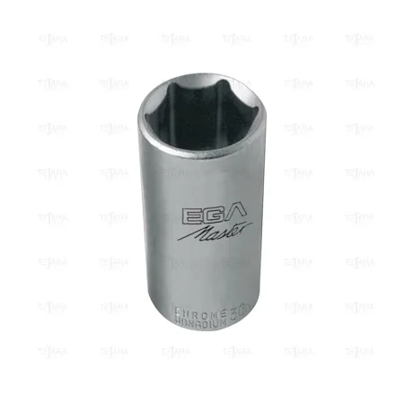 SOCKET WRENCH 3/8" - 10 MM LONG SERIE (6 EDGES) - EGA Master