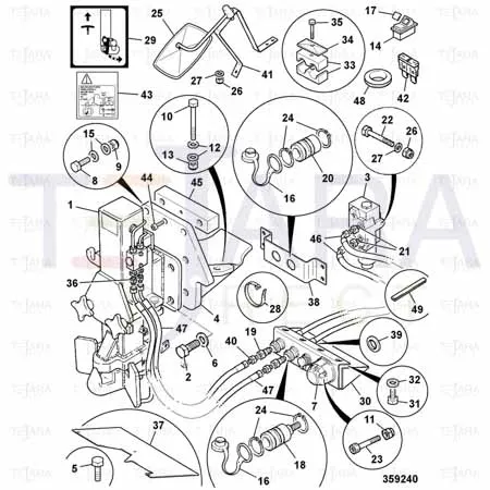 JCB Part No.# 1315/0814Z, M20 SET SCREW - JCB Spare Parts